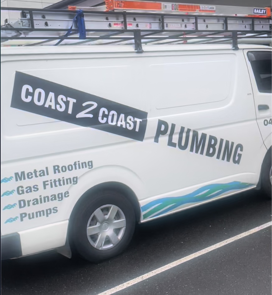 Coast 2 Coast Plumbing van